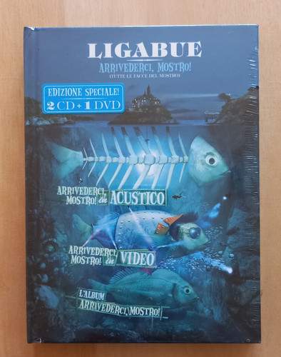 Dvd ligabue arrivederci - dvd,