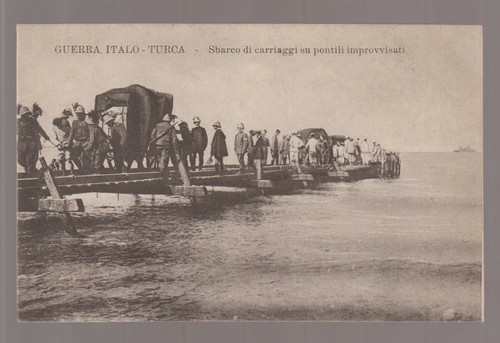 Guerra italo turca cartolina - guerra,