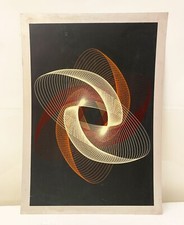 SERIGRAFIA ASTRATTA SU ACCIAIO