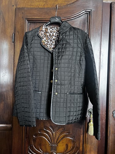 Giacca trapuntata nera con - giacca,