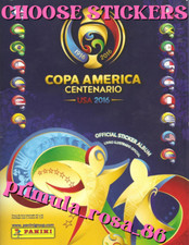 PANINI SCEGLI FIGURINE MANCANTI COPA AMERICA CENTENARIO 2016 MANCOLISTA 1 - 229