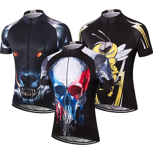 Maglia ciclismo uomo tasca zip
