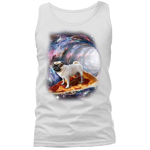 Canotta pizza surfer animale - pizza,