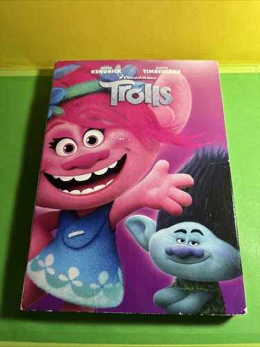Dreamworks trolls dvd film - dvd,