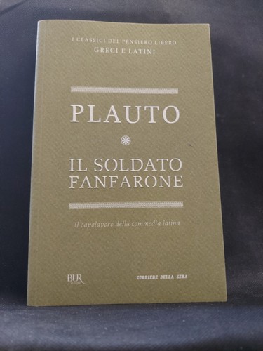 Soldato fanfarone plauto - soldato,