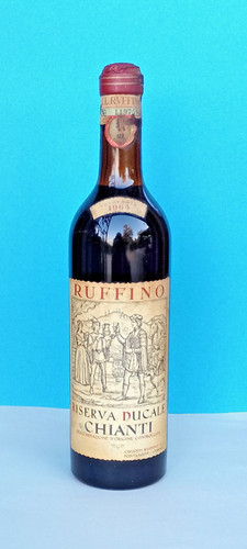 Bottiglia vino rufino - vino, "
