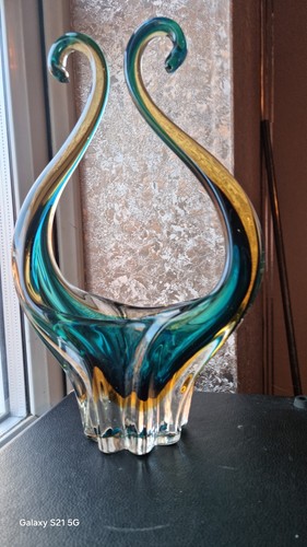 Vintage murano sommerso corno - sommerso,