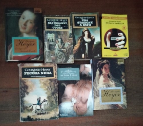 Lotto libri georgette - lotto, di