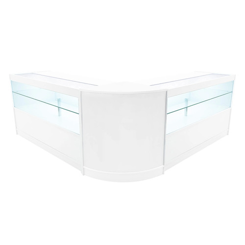 Set banconi bianco selene led - set,