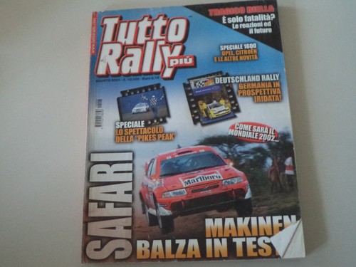 Tuttorally 2001 skoda - tuttorally, 8/2001