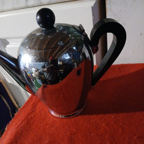 Alessi bombé teiera - alessi, italia