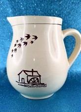 Mulino Bianco Barilla - brocca caraffa le rondini 1986 ceramica vintage 1986