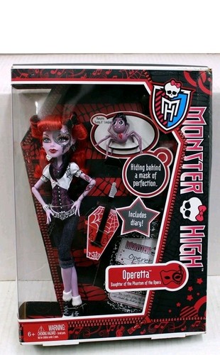 Bambola monster high operetta - monster,