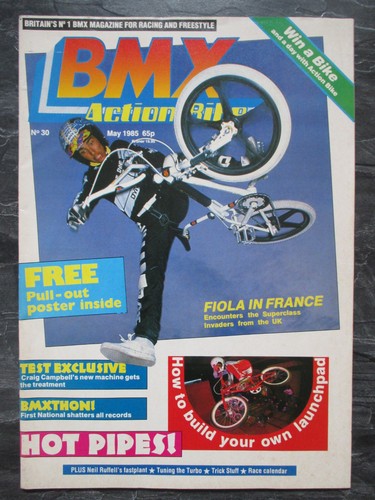 Bmx action bike magazine - action, may