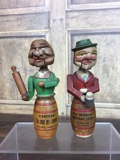 PAIR OF VINTAGE ANRI CARVED