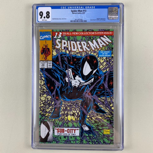 Spider man cgc 9 - spider-man, 9.8