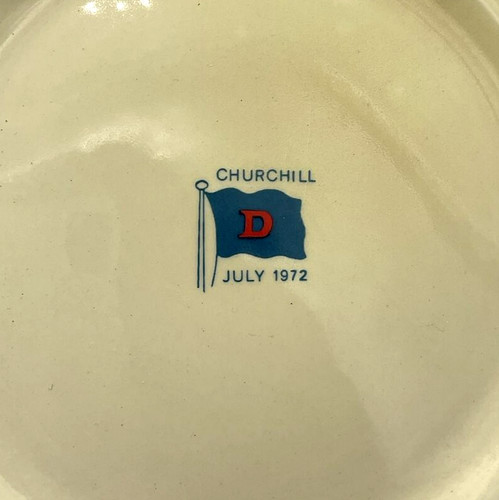 Piatto churchill commemorativo - piatto,