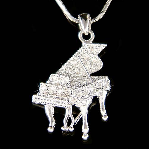 Collana musicale cristallo - collana,
