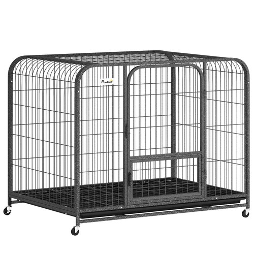 Pawhut gabbia per cani - gabbia,