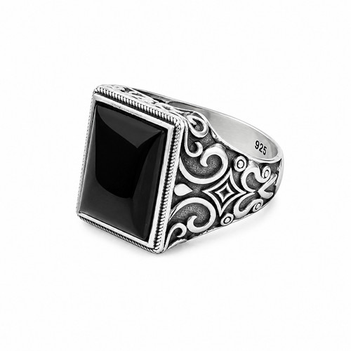 Anello uomo argento sterling