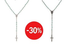 COLLANA ROSARIO DONNA ARGENTO