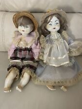 Bambole Vintage Made In  italy Anni 80 porcelain Bisque Doll