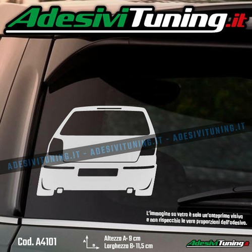Adesivo profilo posteriore - adesivo, vw