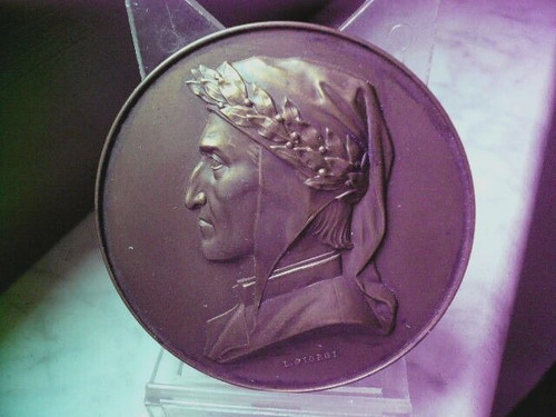 Medaglia dante alighieri vi - medaglia, alighieri.