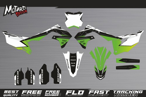 Kit grafica per kawasaki - grafica, kx