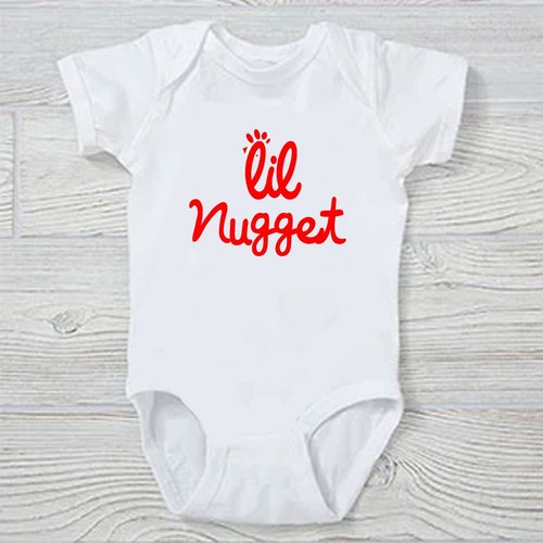 Lil nugget funny baby - nugget, onesie