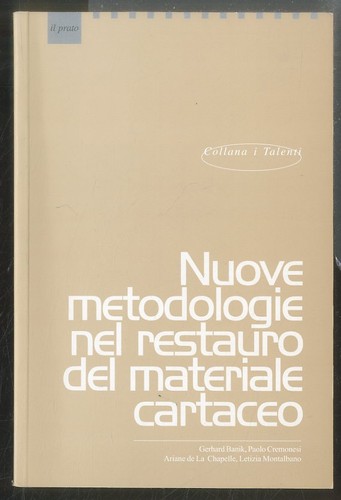 Nuove metodologie nel restauro - nuove,