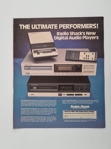 Radio shack advertising - radio,