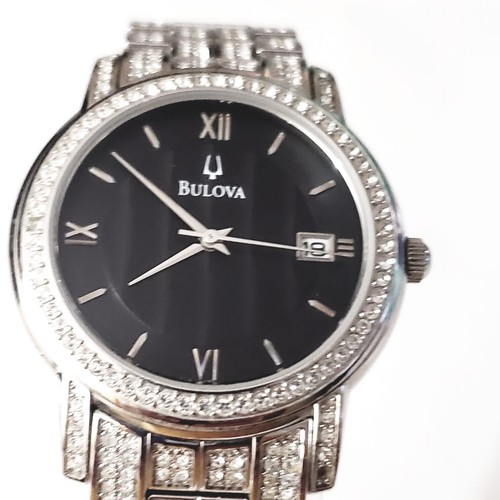 C876879 bulova stainless - bulova, steel