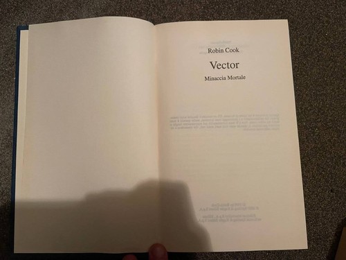 Robin cook vector minaccia - cook,