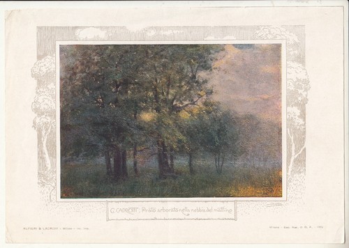 Antica stampa colori del 1910 - stampa,
