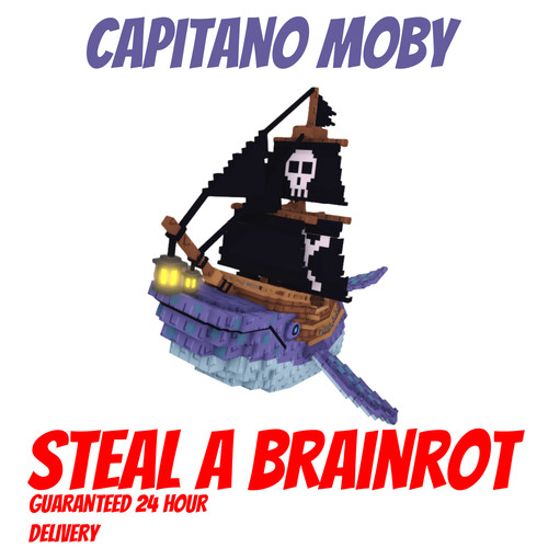 Capitano moby ruba - un, rosso