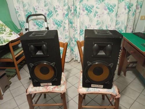 Casse amplificate karaoke - casse,