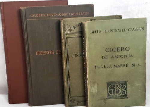 Latin cicero books pro - latin,