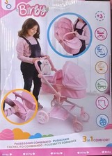 PASSEGGINO ROSA COMBINATO 3 IN