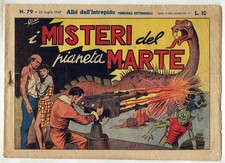 [068] ALBI DELL INTREPIDO ed. Universo 1947 Galep n. 79 "I misteri del pianeta M