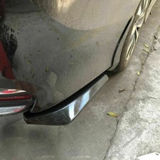 2x Diffusore Sdoppiatore Paraurti Posteriore Auto Universale Spoiler Canard Fibra di Carbonio Look