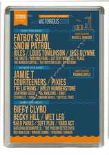 Victorious Music Festival 2024 Fridge Magnet Large 90 mm x 60 mm
