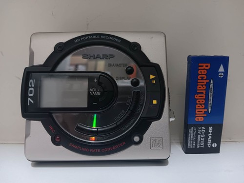 Sharp portable minidisc - portable,