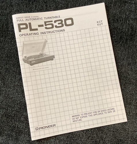 Pioneer 530 giradischi - pl-530,