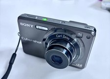 Sony Cybershot DSC-W300 Digital Camera Grey Tested / Fully Working