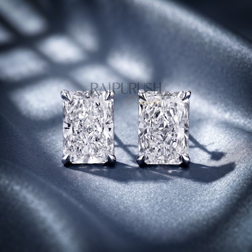 Orecchini vvs moissanite - orecchini,
