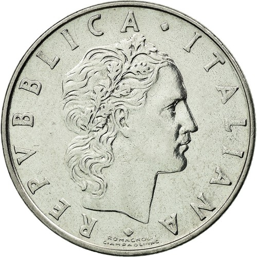 720569 moneta italia 50 - moneta,, italia,