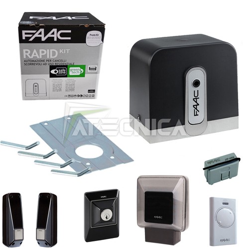 Kit cancello scorrevole faac - scorrevole,