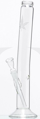 Pipa acqua vetro 26 cm - acqua,