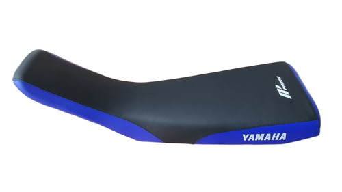 Housse selle noire bleu - et,